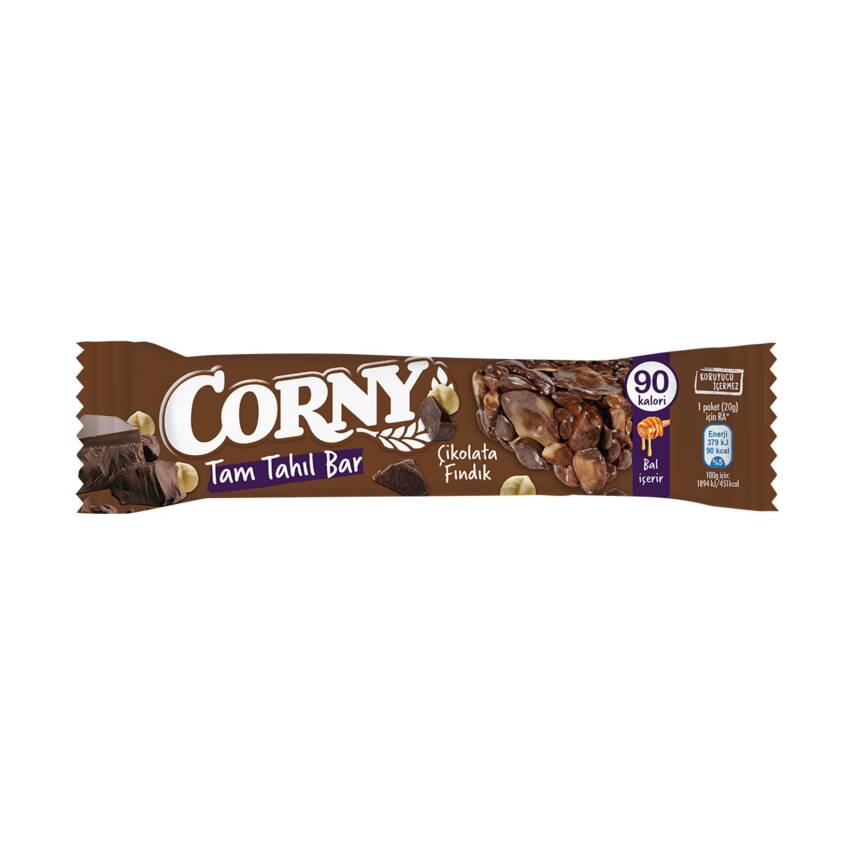 Corny Çikolatalı Fındıklı Tam Tahıllı Bar 20 G - 1