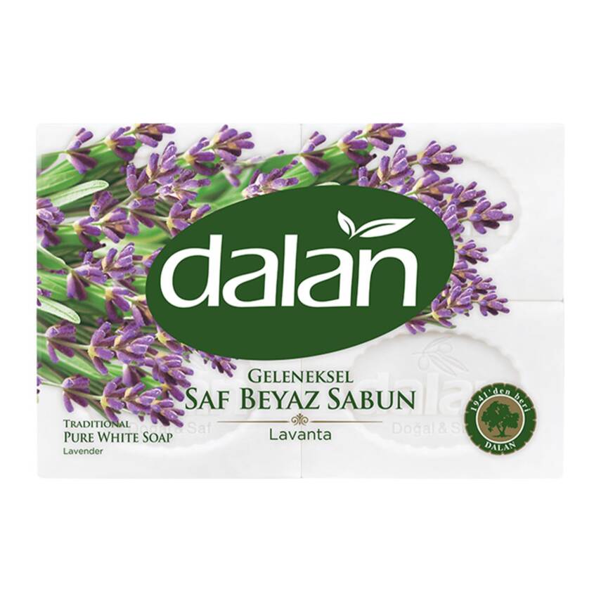 Dalan Banyo Sabunu Beyaz Lavanta 4X150 G - 1
