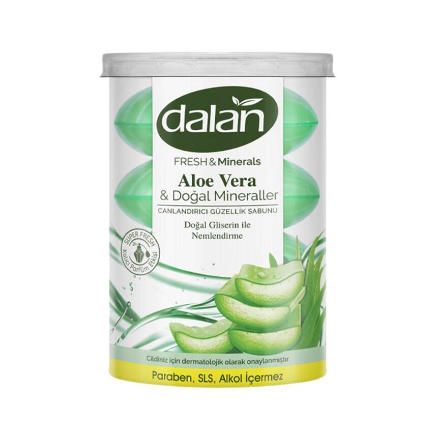 Dalan Fresh & Minerals Aloe Vera Sabun 4 x 110 G - 1