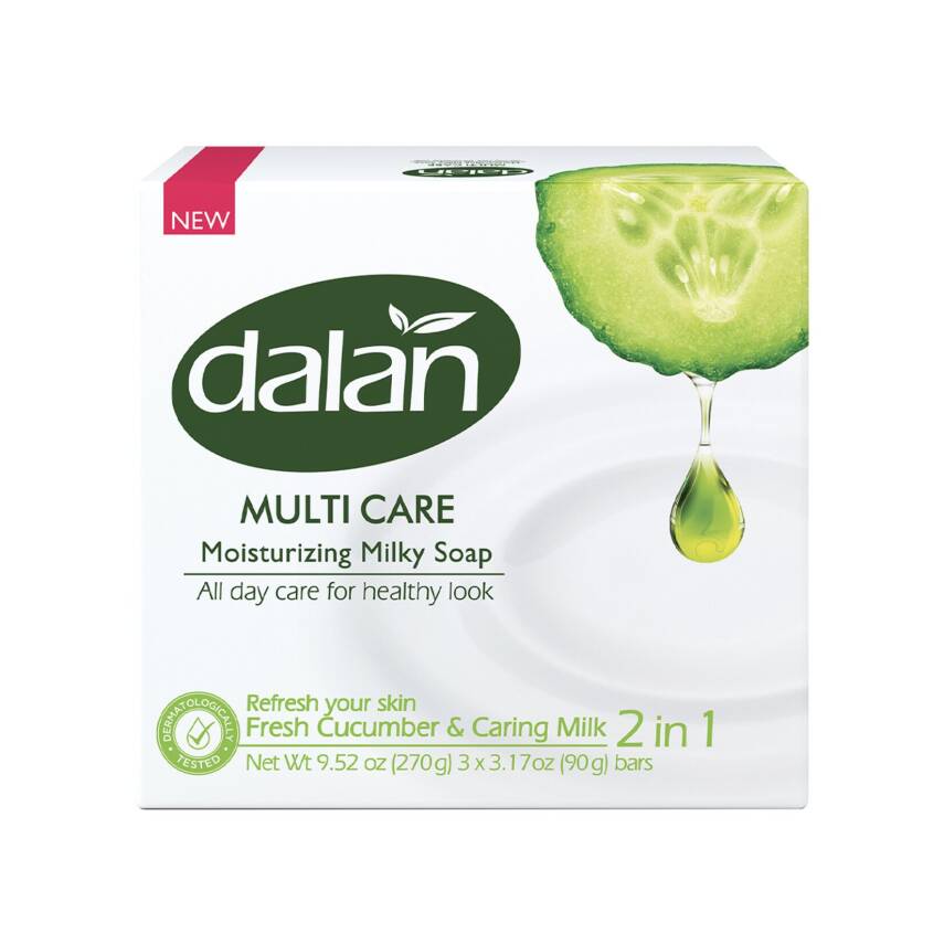 Dalan Multicare Su&Salatalık 3X90 G - 1
