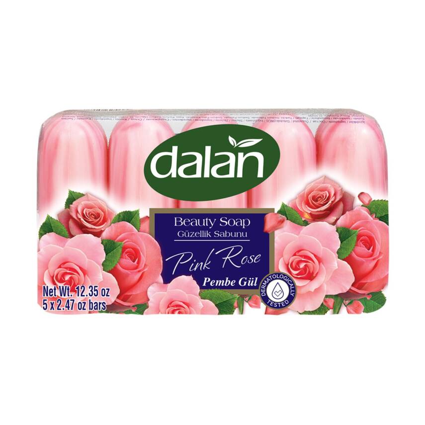 Dalan Pembe Gül Güzellik Sabunu 5x70 G - 1