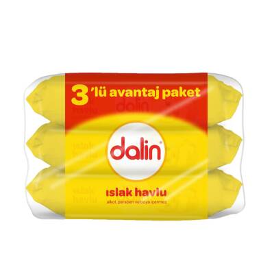 Dalin Islak Havlu 3x56'lı - Dalin