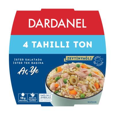 Dardanel 4 Tahıllı Ton Aç-Ye 160 G - Dardanel