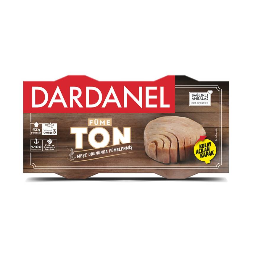 Dardanel Füme Ton Balığı 2X140 G - 1