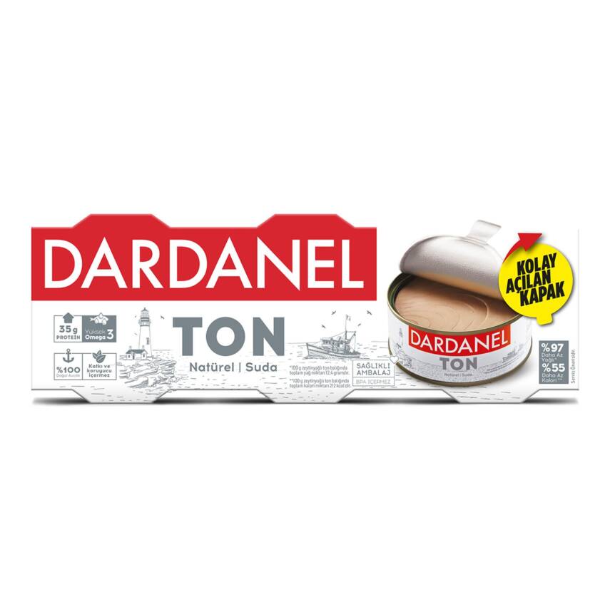 Dardanel Light Ton Balığı 3X75 G - 1