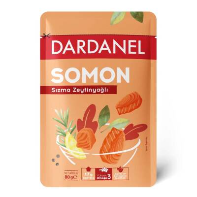 Dardanel Zeytinyağlı Somon Poşet 80 G - Dardanel