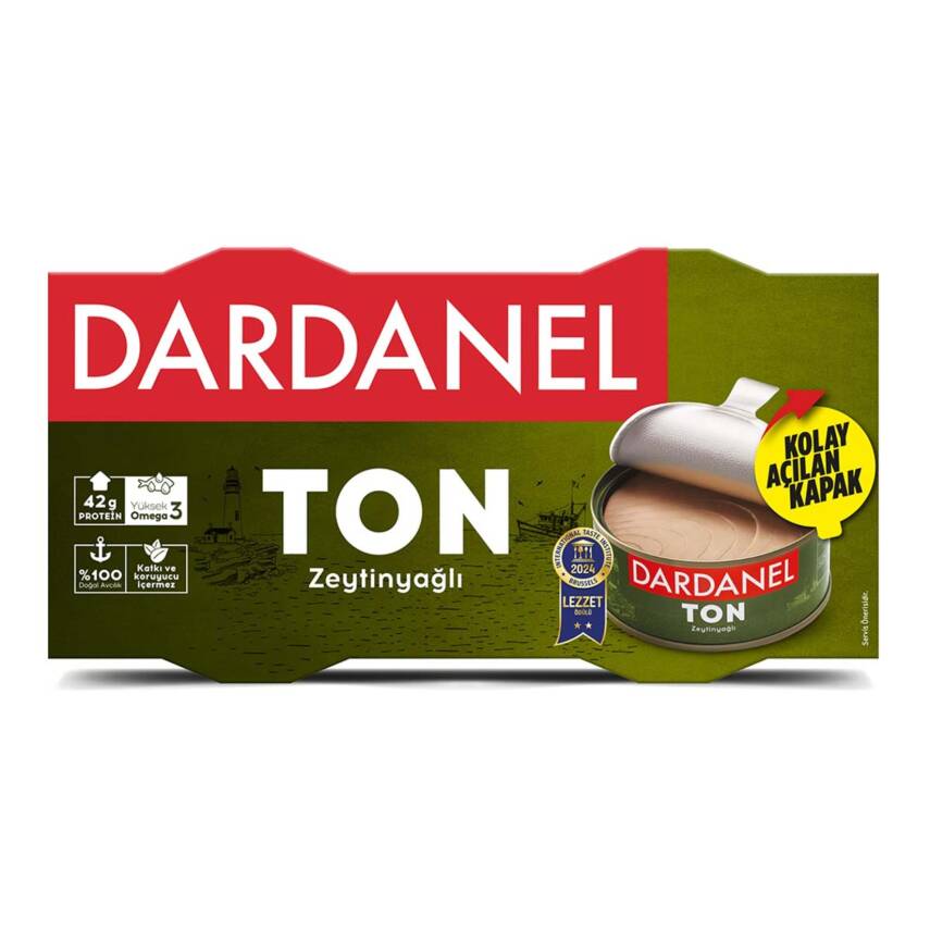 Dardanel Zeytinyağlı Ton Balığı 2 x 140 G - 1