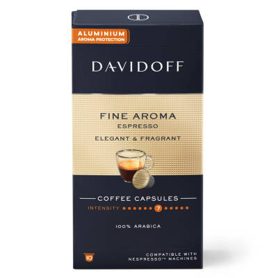 Davidoff Fine Aroma Espresso Kapsül Kahve 10'lu 55 G - Davidoff