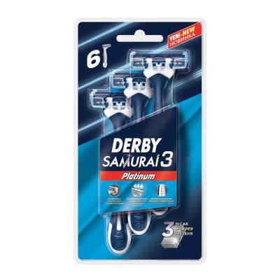 Derby Samurai Platinum 3 Blister 6'Lı - Derby