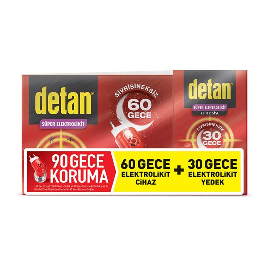 Detan Makine 60 + Likit 30 Gece - 1