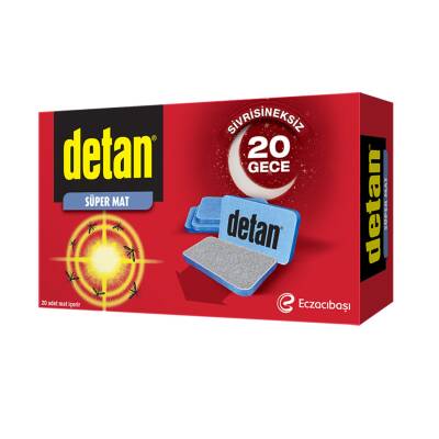 Detan Mat Tablet 20'Li - Detan
