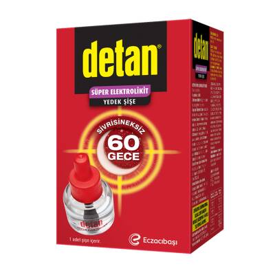 Detan Sivrisineksiz 60 Gece Elektrolikit Yedek - Detan