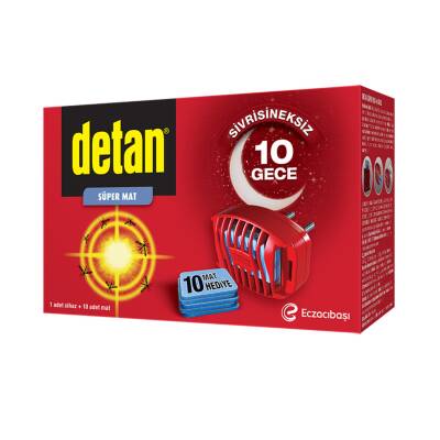 Detan Süper Mat Cihaz + Yedek - Detan
