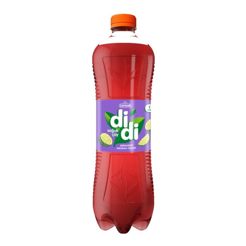 Didi Bergamot Aromalı Soğuk Çay 1 L Pet Şişe - 1