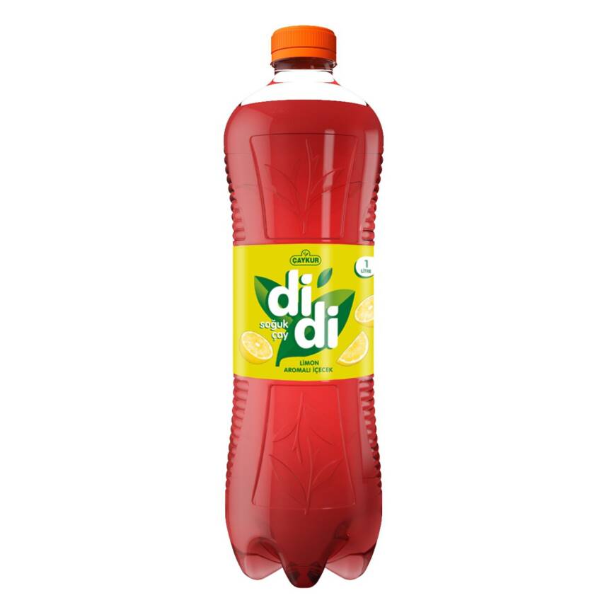 Didi Limon Aromalı Soğuk Çay 1 L Pet Şişe - 1