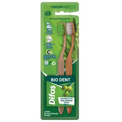 Difaş Bıo Dent Diş Fırçası 1+1 - Difaş