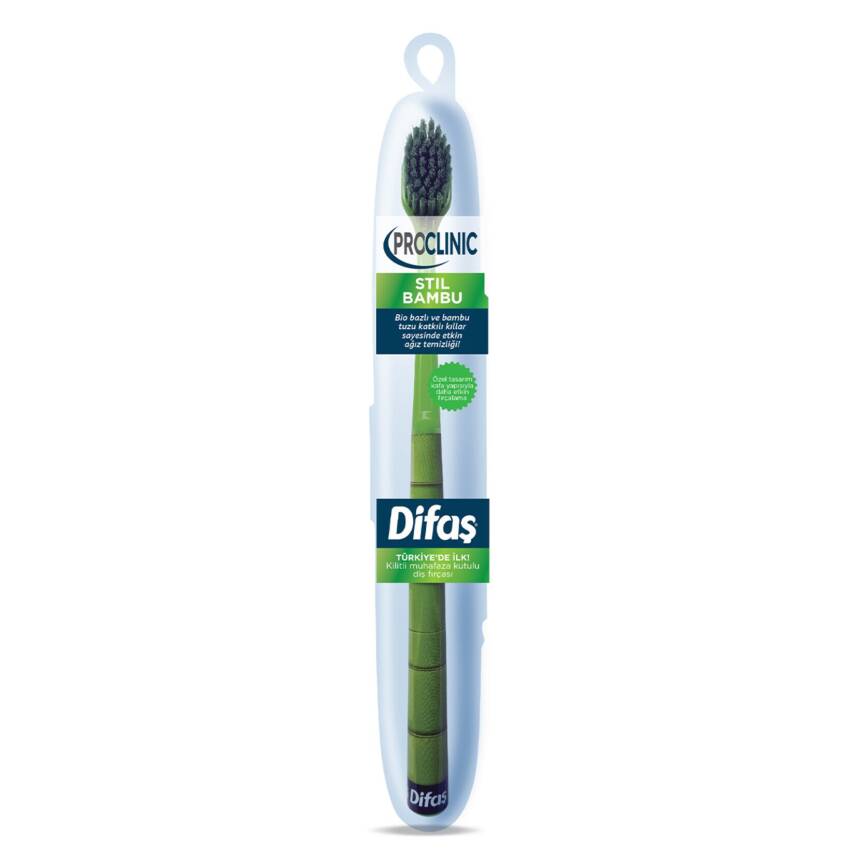 Difaş Proclınıc Stıl Bamboo Diş Fırçası - 1