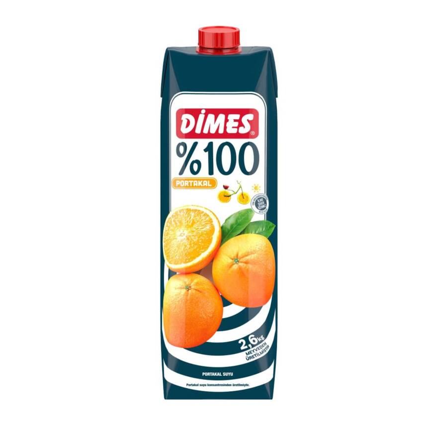 Dimes %100 Portakal 1 L - 1