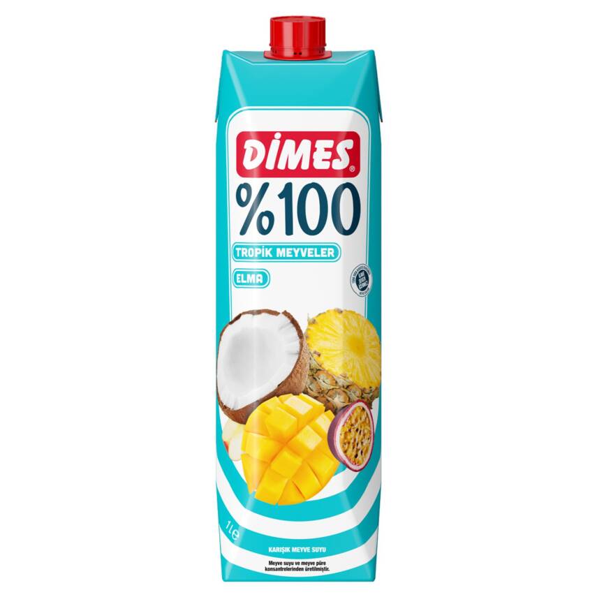 Dimes %100 Tropik Meyveler 1 L - 1