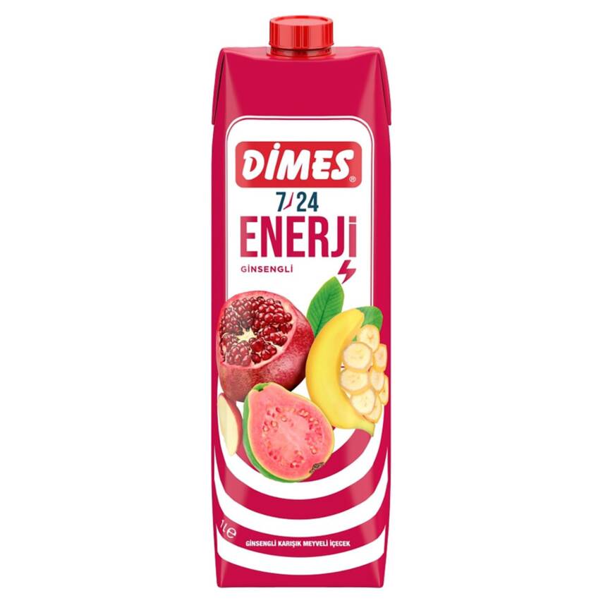 Dimes 7/24 Enerji Karışık Meyveli İçecek 1 L - 1