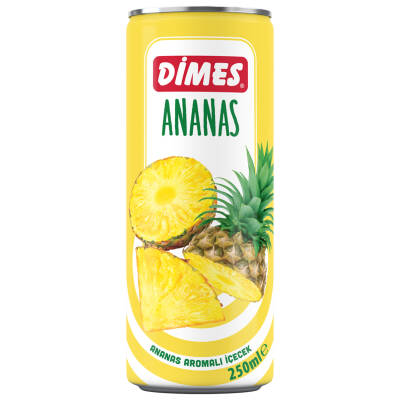 Dimes Ananas İçecek 250 Ml - Dimes