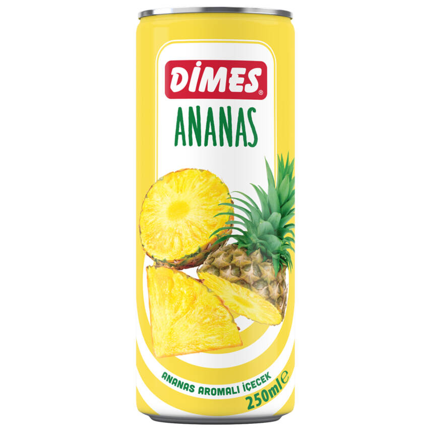Dimes Ananas İçecek 250 Ml - 1
