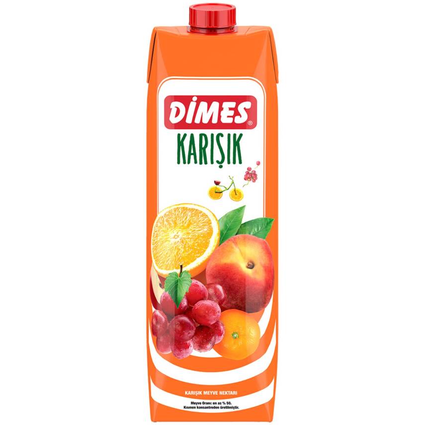 Dimes Karışık Meyve Nektarı 1 L - 1