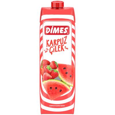 Dimes Karpuz Ve Çilekli İçecek 1 L - Dimes