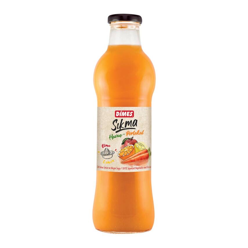 Dimes Moments Sıkma Havuç Portakal 700 Ml - 1