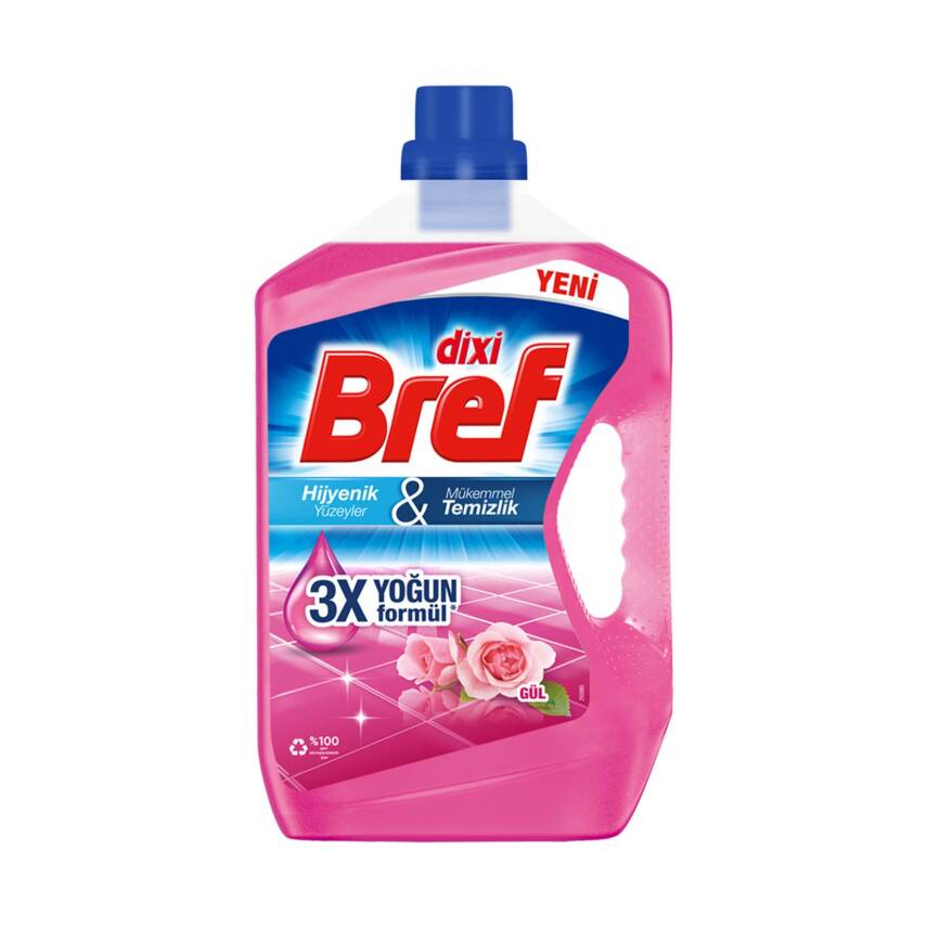 Dixi Bref Gül Yüzey Temizleyici 2.5 L - 1