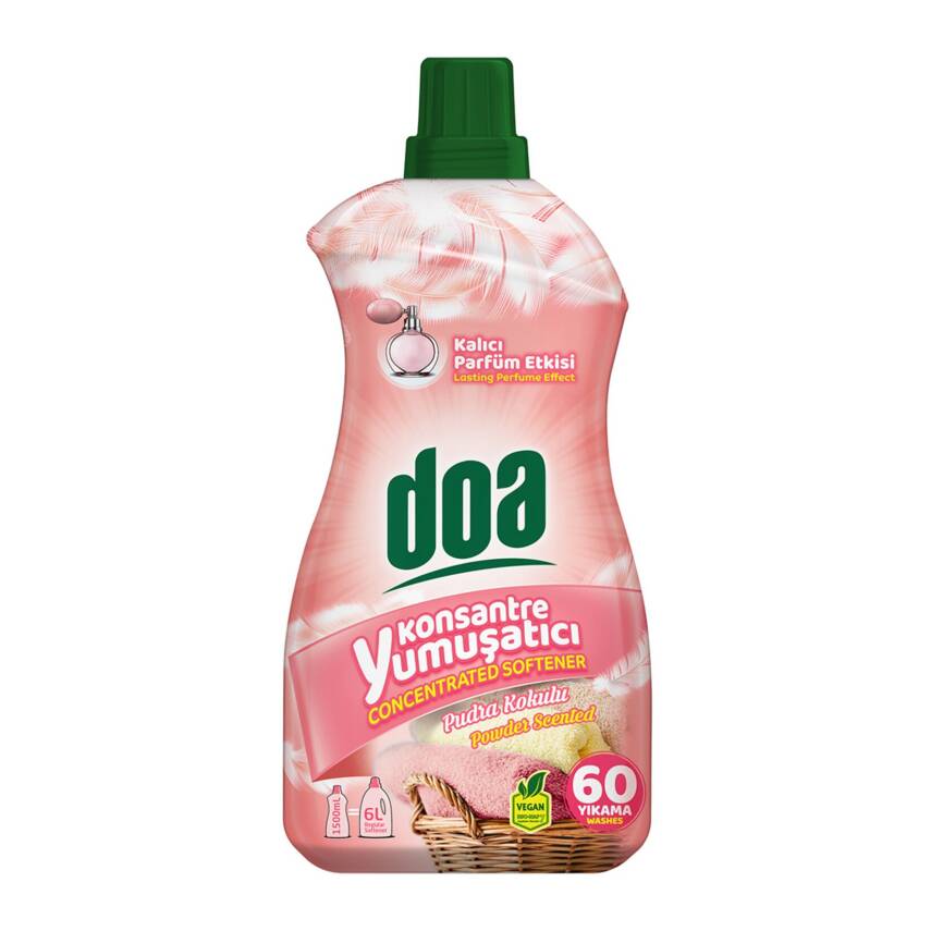 Doa Konsantre Yumuşatıcı Pudra Kokulu 1500 Ml - 1