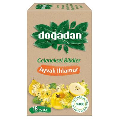 Doğadan Ayvalı Ihlamur Çayı 18'li 29 G - Doğadan