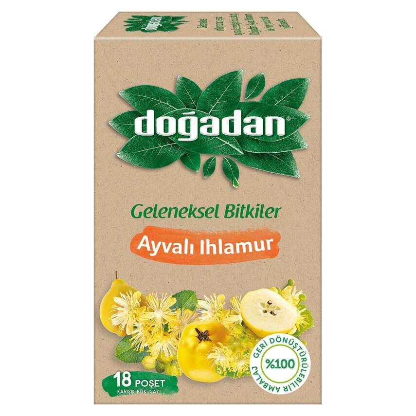 Doğadan Ayvalı Ihlamur Çayı 18'li 29 G - 1