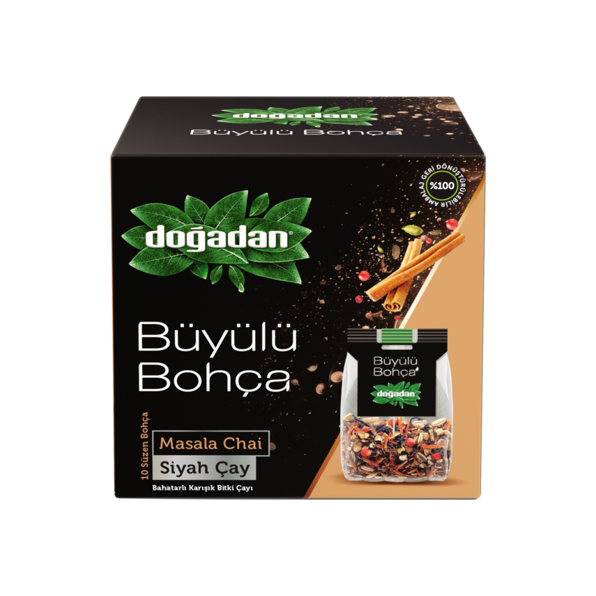 Doğadan Büyülü Bohça Masala Chai 10'lu 22 G - 1