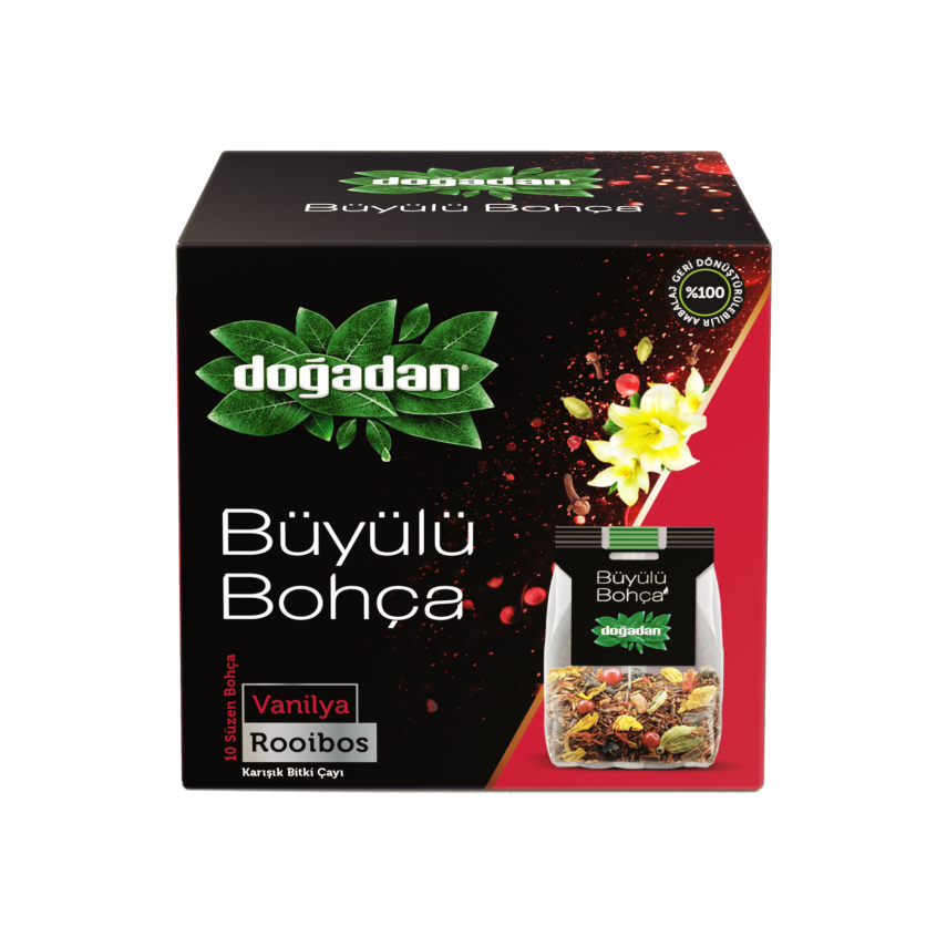 Doğadan Büyülü Bohça Vanilya Rooibos 10'lu 20 G - 1