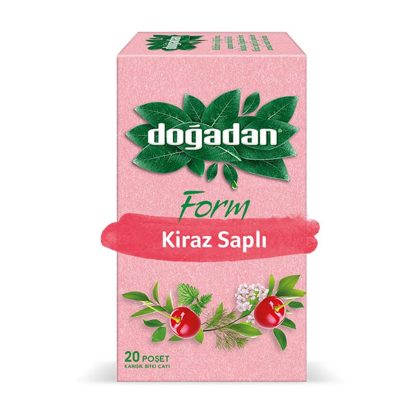 Doğadan Form Çay Kiraz Saplı 20'li 36 G - 1