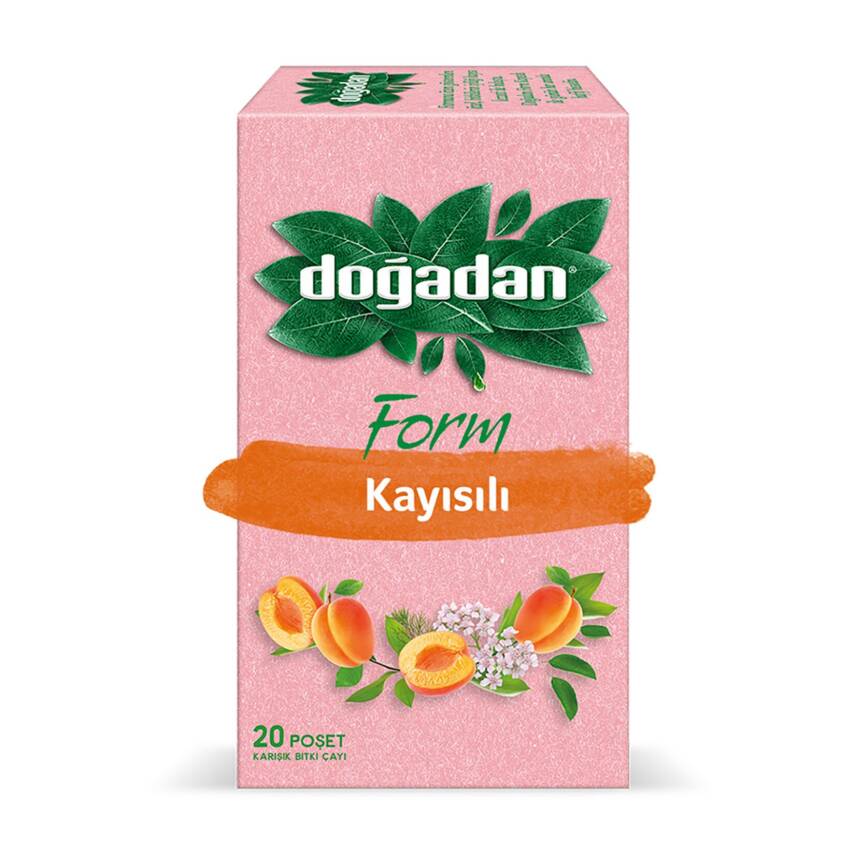 Doğadan Form Kayısılı Karışık Bitki Çayı 40 G - 1