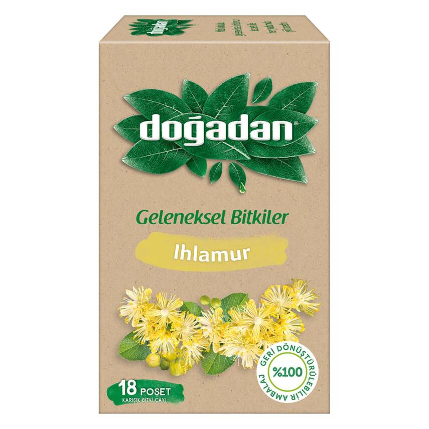 Doğadan Ihlamurlu Karışık Bitki Çayı 18'li 29 G - 1