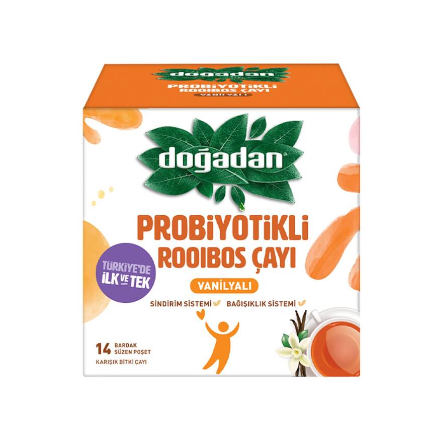 Doğadan Probiyotikli Rooibos Çay 14'lü 26.6 G - 1