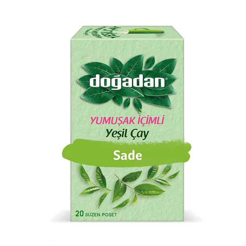Doğadan Yeşil Çay Yumuşak İçimli 20'li 22 G - 1