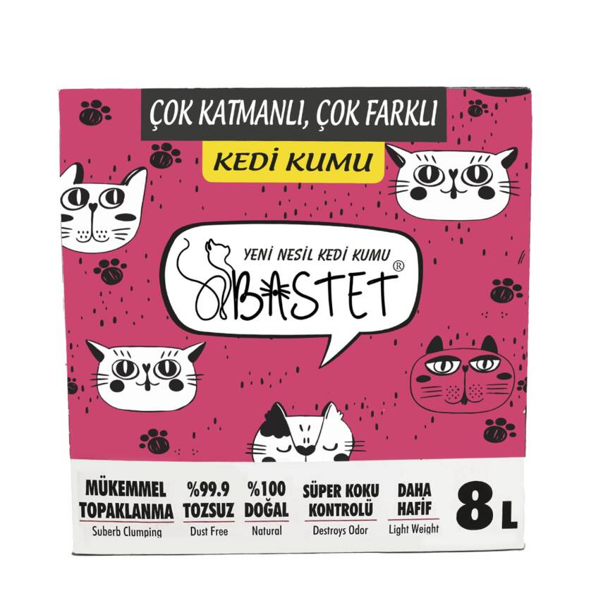 Doğalsan Bastet Kedi Kumu 8 L - 1