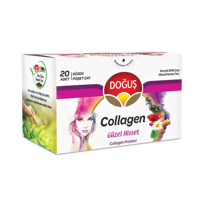 Doğuş Collagen Bitki Çayı 20'li 30 G - 1
