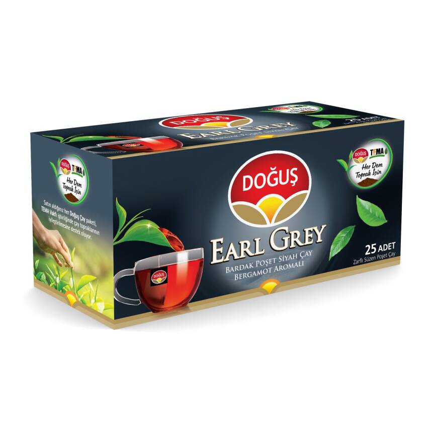 Doğuş Earl Grey Bardak Poşet Çay 25'li 50 G - 1