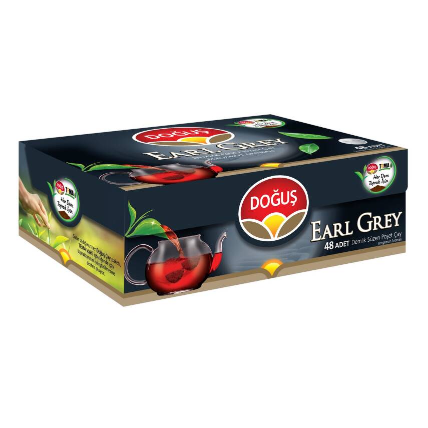 Doğuş Earl Grey Demlik Poşet Çay 48'li 153 G - 1