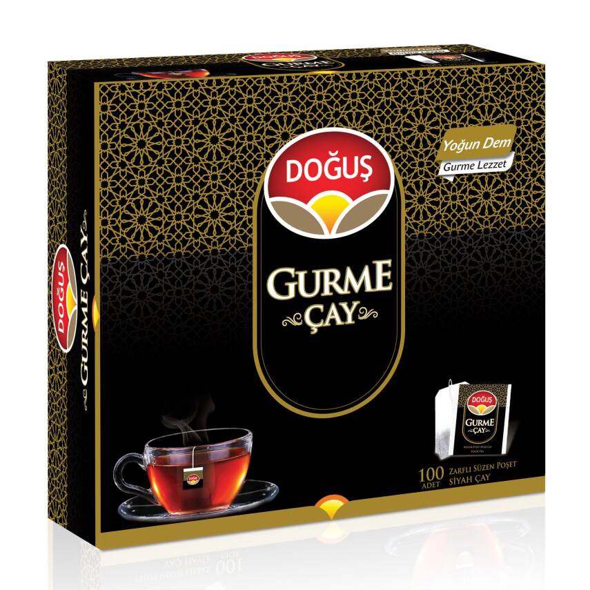 Doğuş Gurme Bardak Poşet Çay 100'lü 200 G - 1