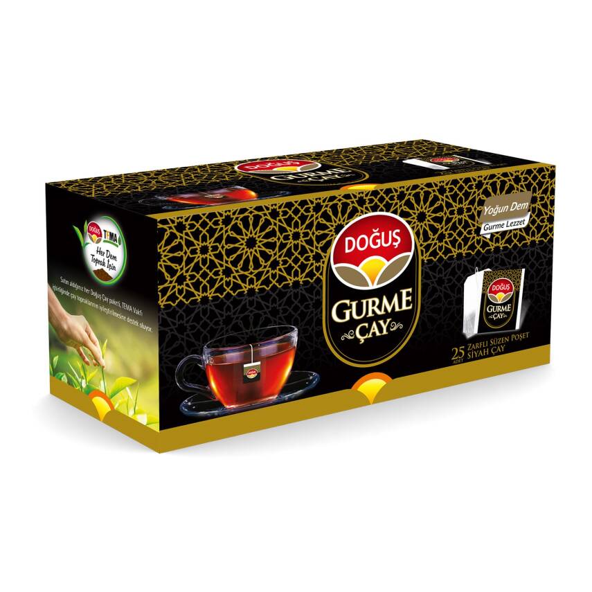 Doğuş Gurme Bardak Poşet Çay 25'li 50 G - 1