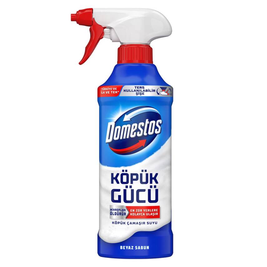 Domestos Köpük Gücü Köpük Çamaşır Suyu Beyaz Sabun 450 Ml - 1