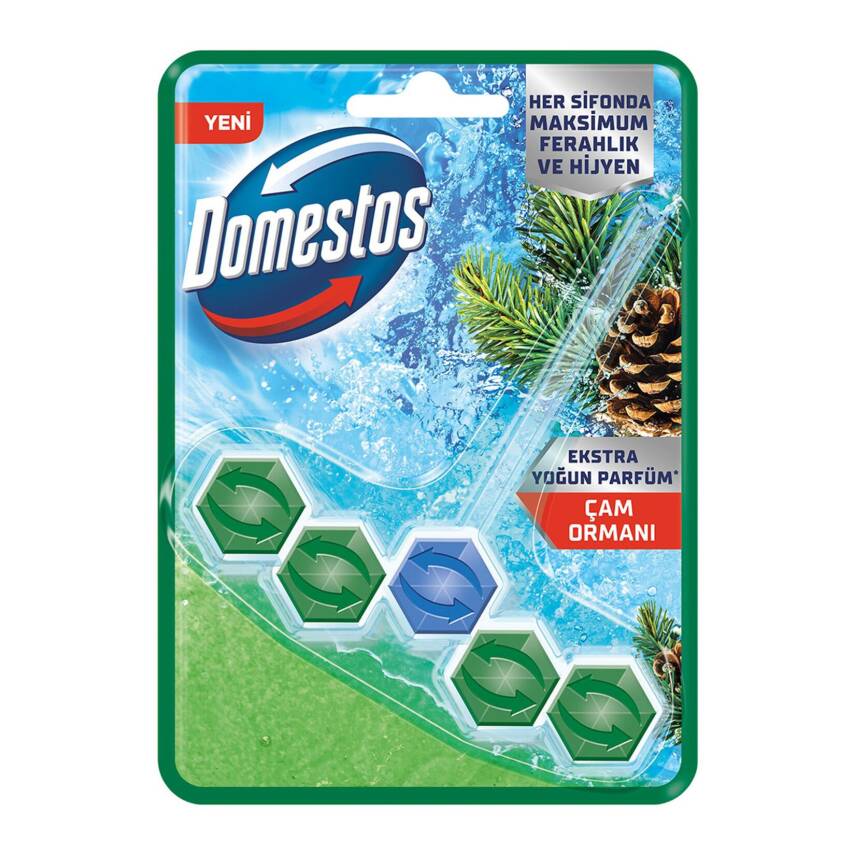 Domestos Wc Blok Çam Ferahlığı Tekli 50 G - 1