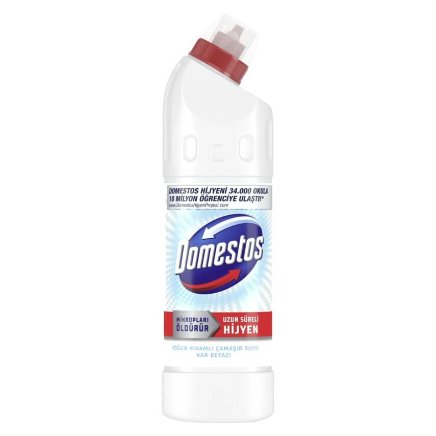 Domestos Yoğun Kıvamlı Çamaşır Suyu Kar Beyazı 750 ml - 1