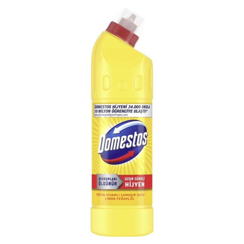 Domestos Yoğun Kıvamlı Çamaşır Suyu Limon Ferahlığı 750 ml - 1